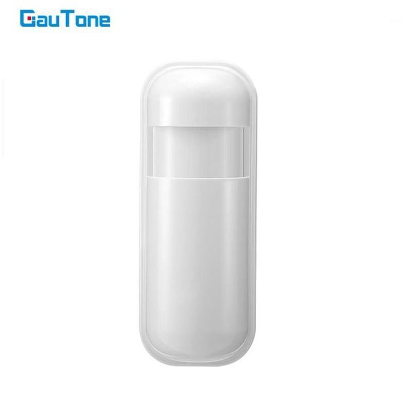 

gautone pir motion sensor detector 433mhz ev1527 for home alarm system wireless infrared motion detector1