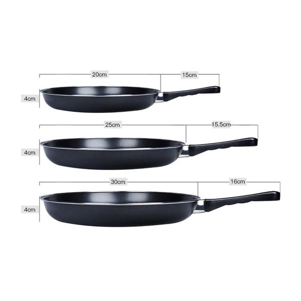 

kitchen cast iron frying pan 20 25 30cm eco friendly nonstick fried steak frying pans egg skillet dishwasher kitchen cookware wmtfpk
