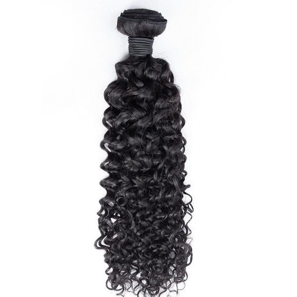

bella hair 100% unprocessed brazilian curly hair 1pc lot curly weave curly brazilian hair bella hair retail 1 bundle, Black