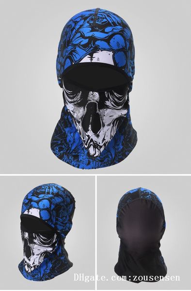 

cycling ear muff breathable sweat-proof headband sun protection headgear magic tactical half face mask thin section sports headwear d10117
