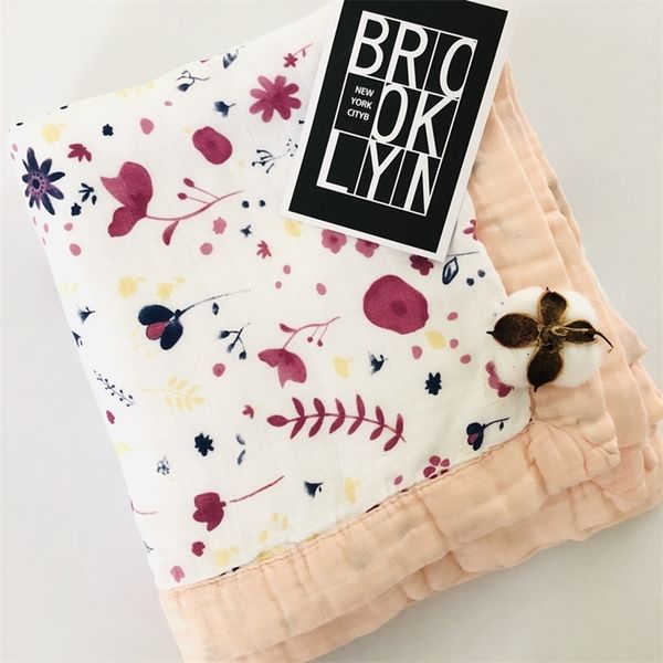 Горячие продажи четыре слоя Bamboo Baby Muslin Booket Tree Swaddle лучше, чем Aden Anais Baby / Bamboo Mnapt Wrap на 201210