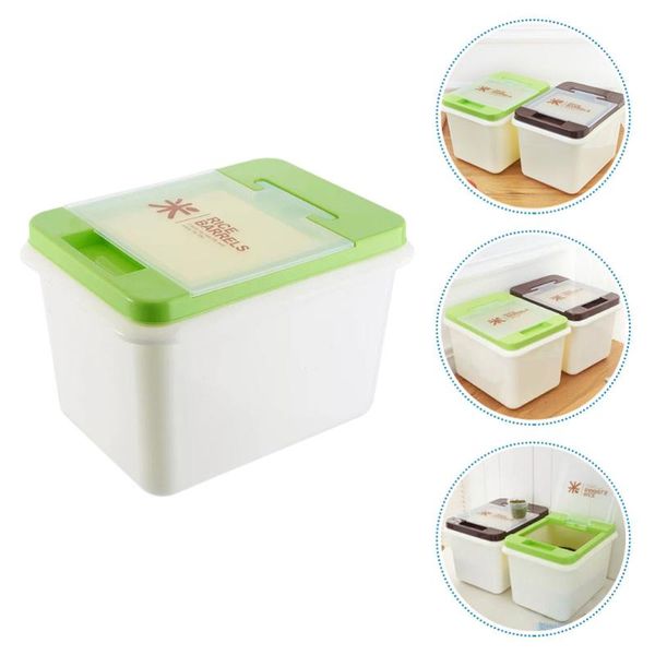 

1pc 10kg moistureproof sealed rice storage box home kitchen rice