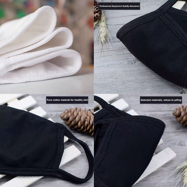

cover fashion mask black face cloth masks washable men reusable women enojv