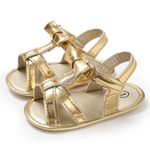 

children's artificial pu korean 2020 summer new breathable bow baby dew finger girls sandals, Black;red