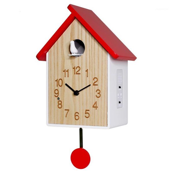 

wall clocks cuckoo pendulum clock wooden modern stylish living room watch home decoration dd55wc1