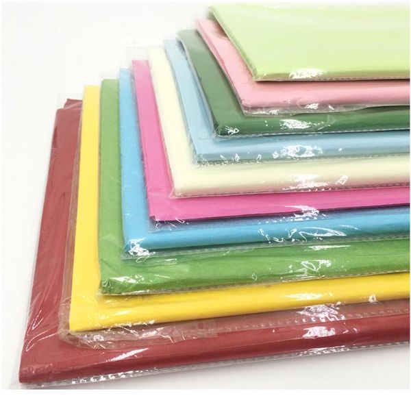 

50sheets / bag diy material 50*50cm tissue paper floral wrapping paper home decoration festive party packagi bbykmx