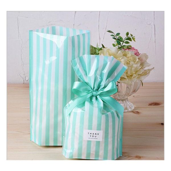 

50шт пакет полоса пластиковый подарок сумка маленькая конфета cookie пищевая упаковка сумка ручной работы мыло подарок пакетные сумки упаков