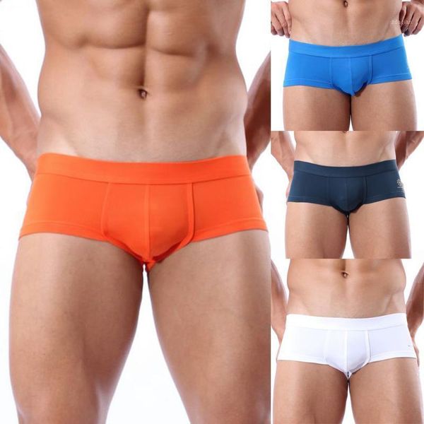 

underpants daigelo men's panties summer pure color fashion flat-corner beach sports swimming trousers underwear trunk1, Black;white