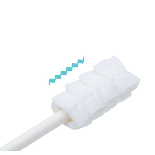 

30 шт. одноразовая детская зубная щетка бумаги ручка ручка языка очиститель марлевой зубной щетки младенческая устную уборку уборка зубов ст