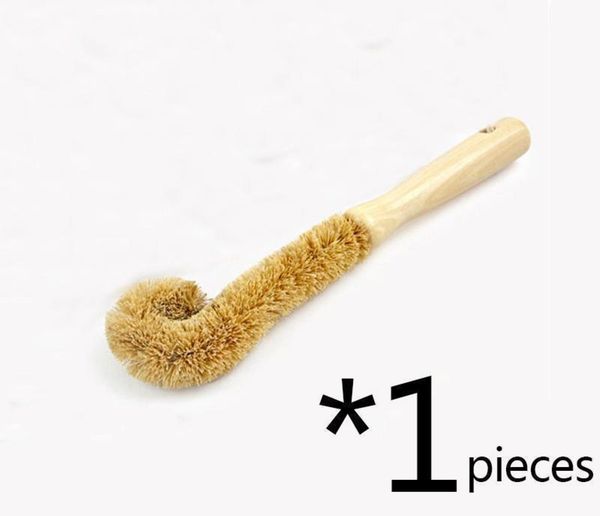 

kitchen cleaning brush natural coir brush hemp fiber non stick skillet brush oil degreasing dish washing cup pot h jllyug