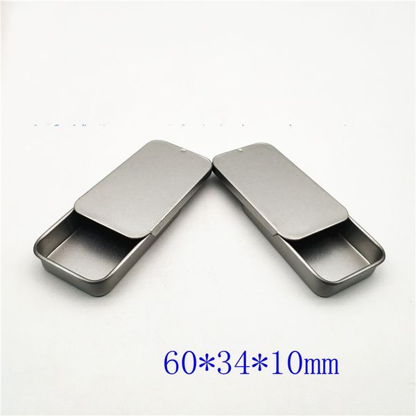 

железные прямоугольные чехлы diy сплошной цвет олово косметика косметика бальзам шкатулка push plass pull cover практичная леди главная ювел