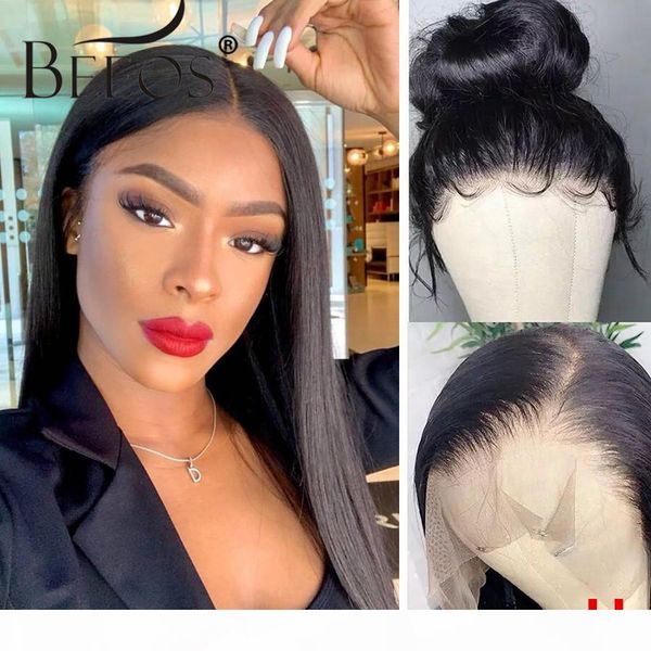 

t d d beeos deep part pre plucked straight brazilian hair with baby hair bleached knots, Black