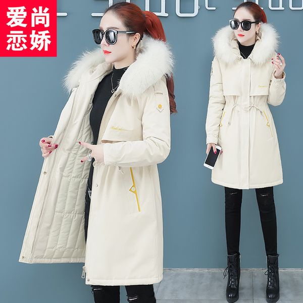 

fashion show skinny style overcome the trend of women's down cotton padded jacket, Black