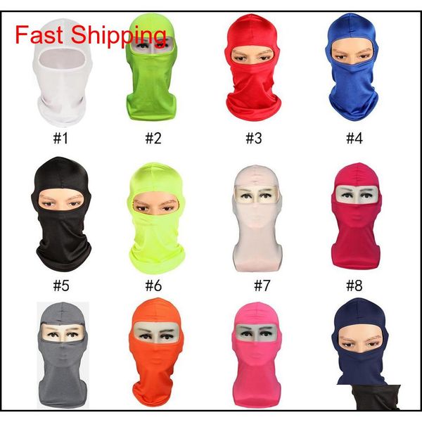 

outdoor balaclavas sports neck face mask ski snowboard wind cap police cycling balaclavas motorcycle face masks yrzux, Black