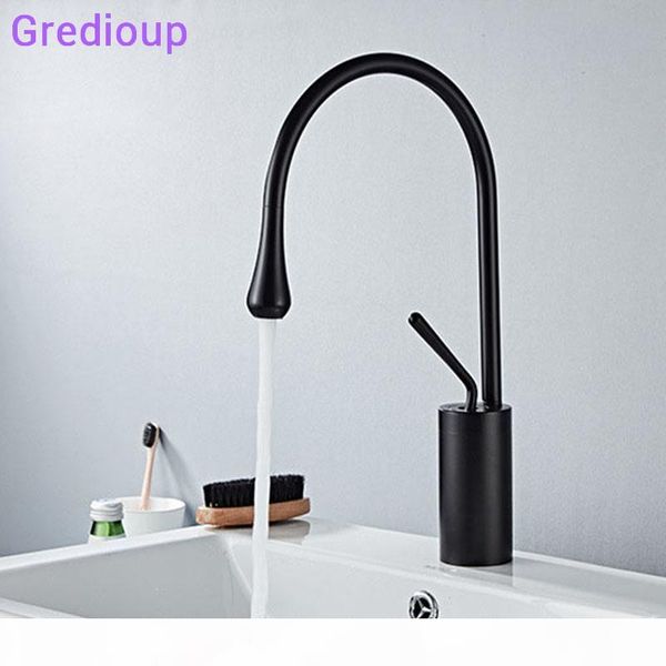 

canilla золото латунь смеситель бассейна черного deck mount умывальник tap современный вращающийся белый ванной кран горячей холодной смесит