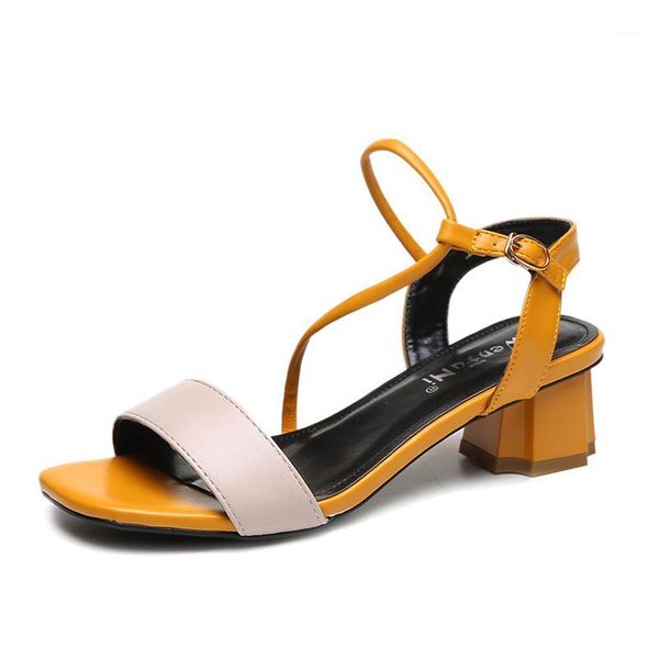 

modern design women fashion anti-odor low heel sandals shoes1, Black