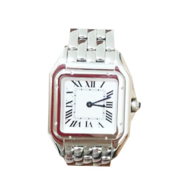 

2021 new wspn0006 wspn0007 steel case 27mm/22mm white dial swiss quartz womens watch ladies stainless steel watches, Slivery;brown