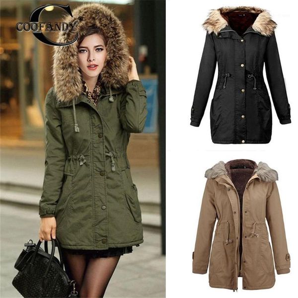 

women solid hooded coat long sleeve slim autumn drawstring winter autumn, zipper casual outwear casual1, Black