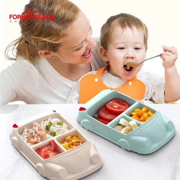 

child lunch box cute car microwavable bento box leak proof portable food container storage box for kids large size wmthut