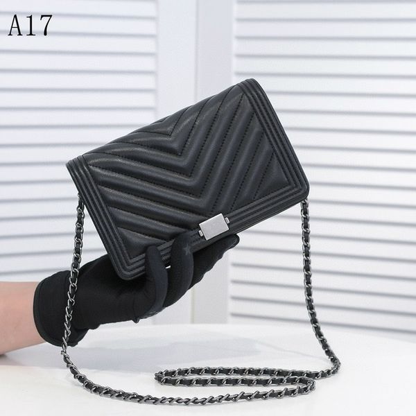 

classic handbags luxurys designers bags channel women bags stripe fashion handbags919 chain shoulder bag lambskin & silver-metal black