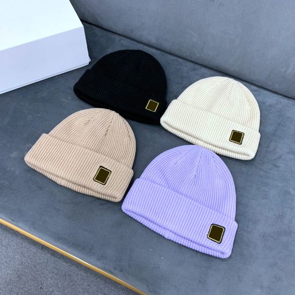 

classic beanies men cold cap luxury knitted hat street travel fishing casual autumn winter warm outdoor sport hat womens snapback hats
