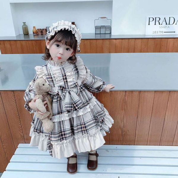 

thickened baby lolita princs winter children's plush girl's spanish late autumn drs 63c8, Red;yellow