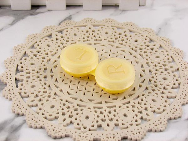 

симпатичные candy color контактные линзы чехол контейнер держатель хранения глаза линзы контакты контакты линзы служем сумка путешествия акс