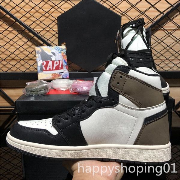 

man sneaker retro high travis scotts 1 high og cactus jack retro low og sp with original box, Black