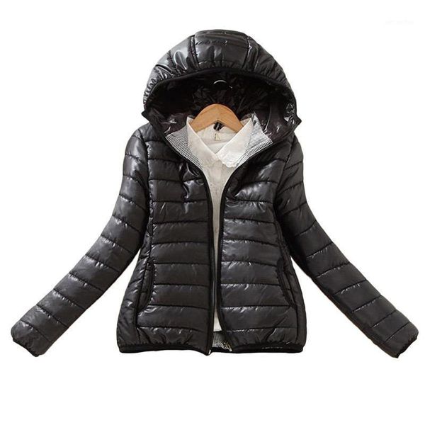 

8-color upgrade edition 2020 super warm winter parka jacket coat ladies women jacket slim short padded women1, Black;brown