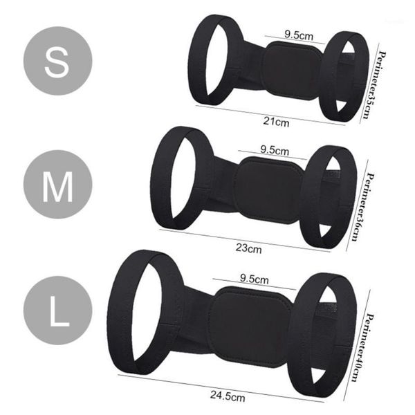 

back support 2 colors posture corrector adjustable shoulder correction brace belt strap clavicle spine1, Black;blue