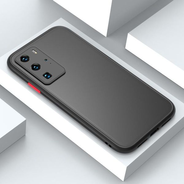 

ультратонкий hybrid простой матовый pc phone чехол для huawei p40 p30 p20 lite mate 30 20 20 honor pro силиконовый бампер матовый wmtybd dh