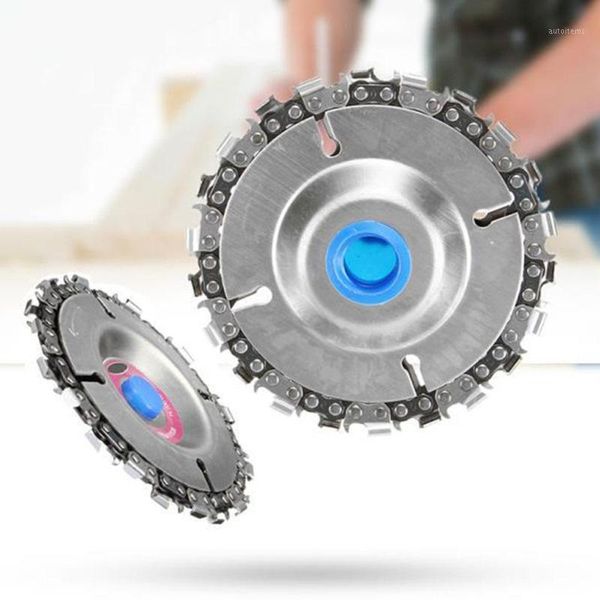 

multi-function woodworking chain plate fine cut chain set electric tool accessories wood carving disc for angle grinder1