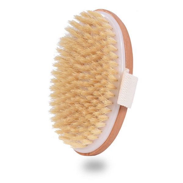 

diy wood bath brush clean without handle body massage shower spa soft natural bristle scrubbers brushes new arrival 3 95ol g2