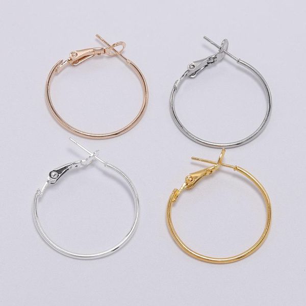 

10pcs/lot gold round earring hoop hooks for jewelry making finding diy earrings accessories supplies 10pcs/lot gold bbygat lipper