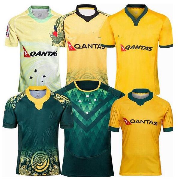 

world cup australia wallabies rugby jersey sydney roosters rugby league jerseys 2019 australian shirt maillot de rugby s-3xl, Black;gray