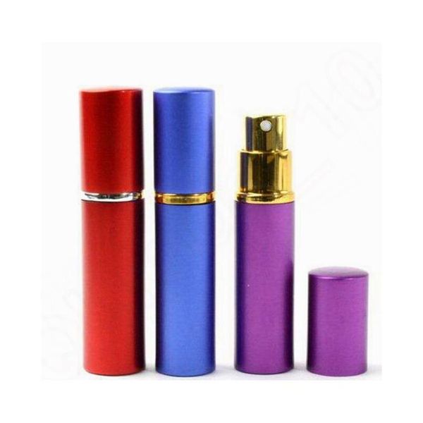 

5ml perfume bottle aluminium anodized compact perfume atomizer fragrance glass scent-bottle travel refil wmtrfa item_home