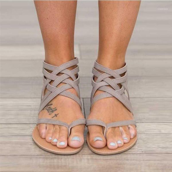 

women sandals fashion gladiator sandals for women summer shoes female flat rome style cross tied shoes 431, Black
