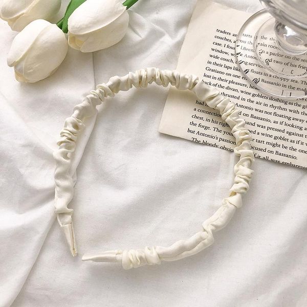 

новые женщины симпатичные candy color простые дикие складки кружева прикосновения девушки сладкие оголовочные волосы hoops hearddress мода а, Black;brown