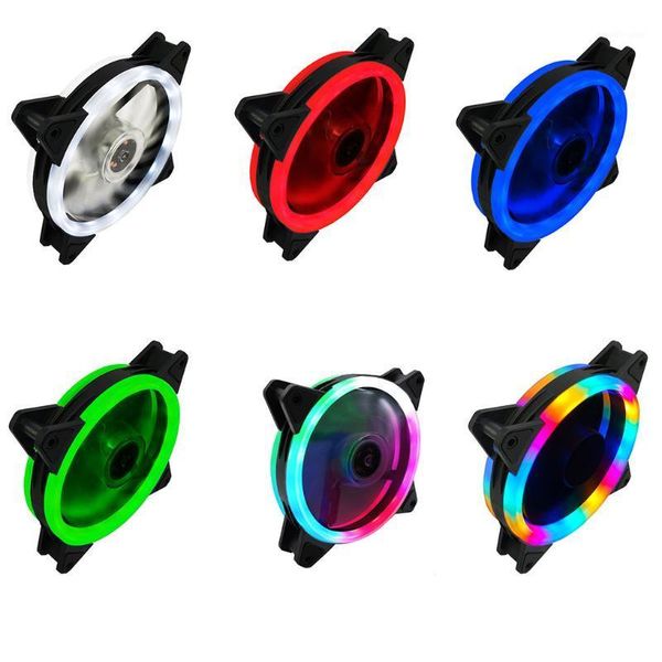 

fans & coolings adjustable computer cooling fan 120mm pc case coolercase glare red blue green white cooler for rgb1