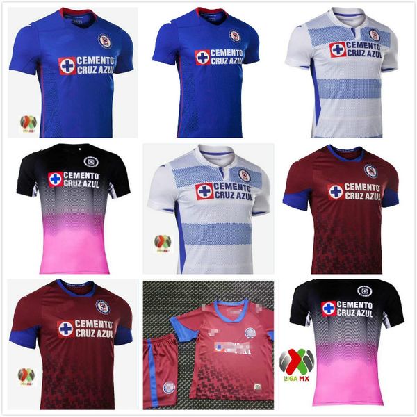 

s-xxl 20 21 club cruz azul soccer jerseys 2020 2021 futbol club caraglio montoya mendez mexico football shirts, Black;yellow