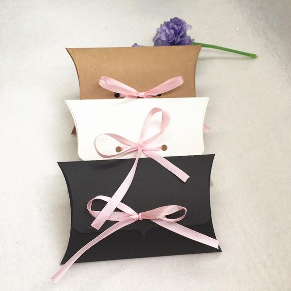 

20 шт. бумага коричневые белые черные подарки упаковочные коробки с бесплатными розовыми ребродвигательными вечеринками