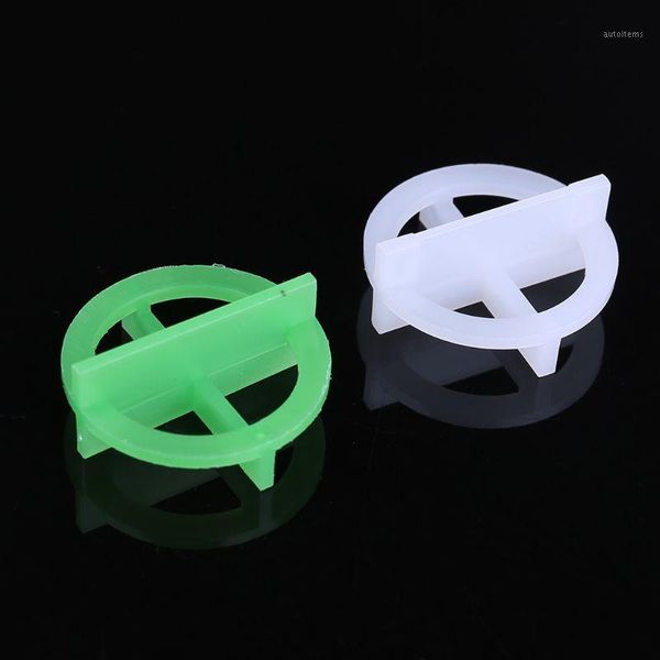 

100pcs cross tile leveling recyclable plastic system base spacer tools dropship1