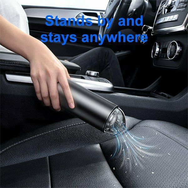 

aozbz car vacuum cleaner 4000pa wireless handheld for deskhome car interior cleaning mini portable auto vaccum cleaner1