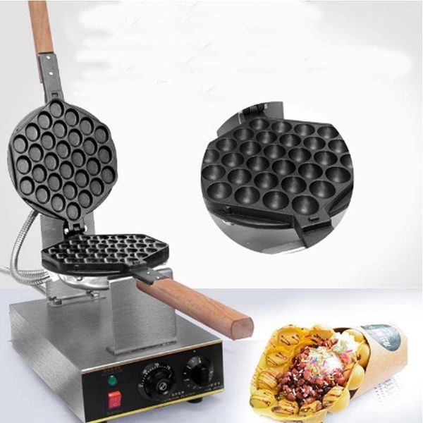 

1415w electric waffle maker commercial non-stick pan egg bubble waffle maker eggettes puff cake machine bubble egg cake oven