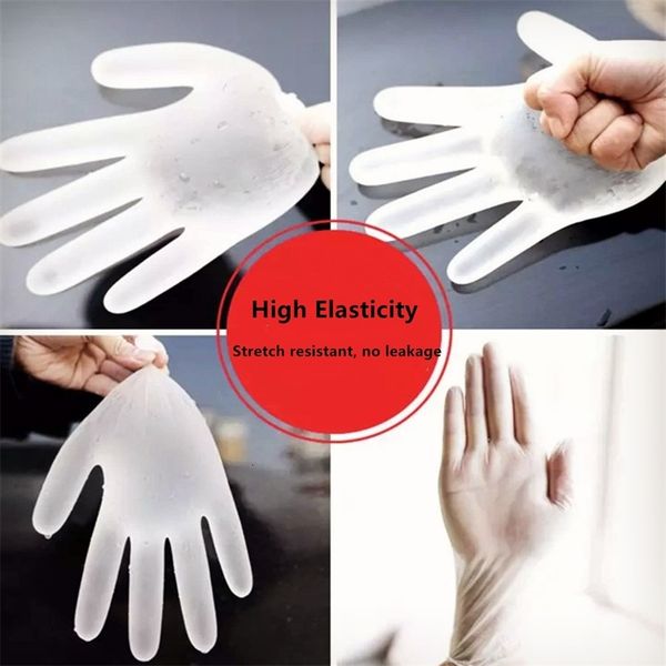 

vinyl clear count single powder-use 100 latex powder non-sterile disposable gloves ambidextrous food safe exam
