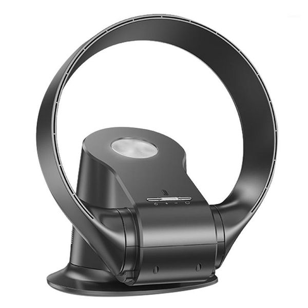 

electric fans bladeless fan quiet variable speed non-blade home office has the remote timing function folding 12 inches1