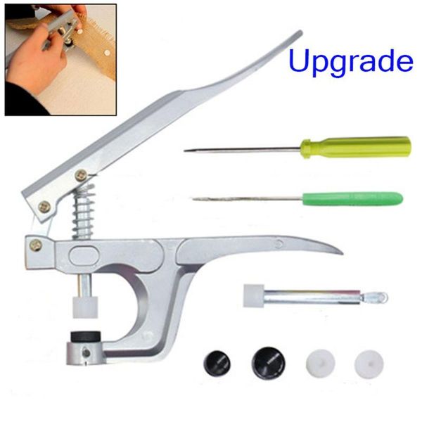 

sewing notions & tools snap scrapbooking plastic buttons cloth diaper and button fastener pliers artesanato accessories diy, Black