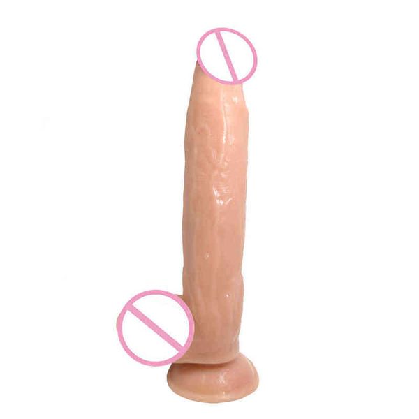 NXY Dildos Anal Oyuncaklar Mor Renk Kalın Büyük Simüle Penis Fiş Erkekler ve Kadınlar için Yanlış Yetişkin Ürünleri 0225