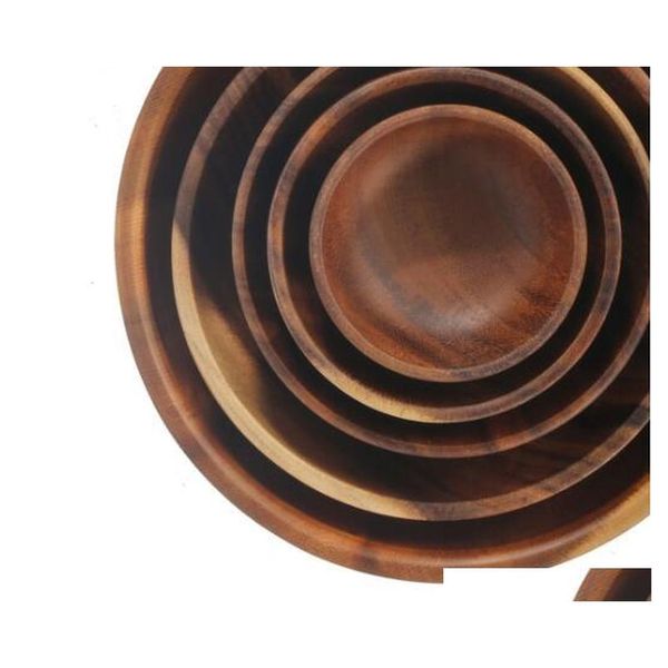 

new art wood craft bowl whole wood salad bowls simple children's wood bowl large capacity primary color woo sqceqh bbgargden