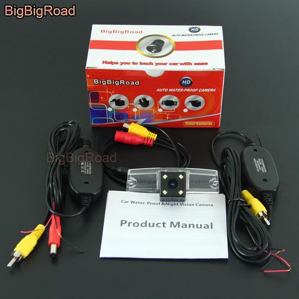 

car rear view cameras& parking sensors bigbigroad for morris garages mg5 mg 5 mg7 7 wireless camera reversing night vision ccd
